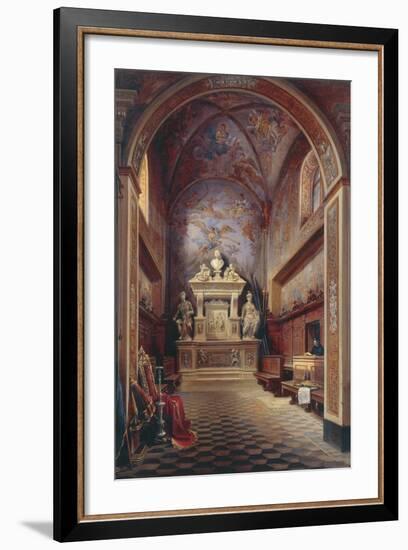 Jacopo Sannazzaro's Tomb-Gabriel Carelli-Framed Giclee Print