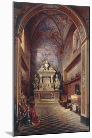 Jacopo Sannazzaro's Tomb-Gabriel Carelli-Mounted Giclee Print