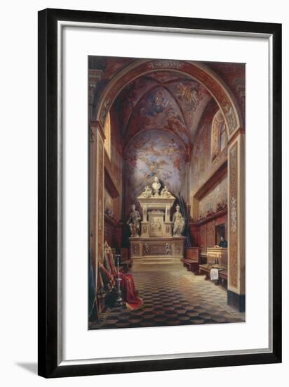Jacopo Sannazzaro's Tomb-Gabriel Carelli-Framed Giclee Print