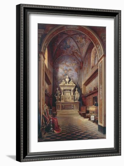 Jacopo Sannazzaro's Tomb-Gabriel Carelli-Framed Giclee Print