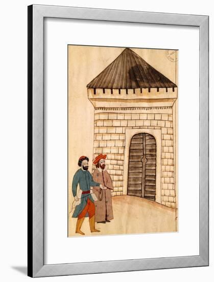 Jacopo Soranzo, the Venetian Ambassador to Constantinople, Miniature from Turkish Memories-null-Framed Giclee Print