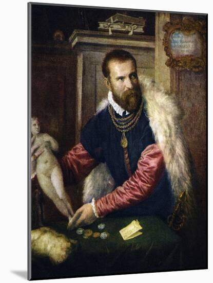 'Jacopo Strada', 1568, (1937). Artist: Titian-Titian-Mounted Giclee Print