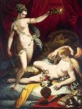 Cupid and Psyche, 1589-Jacopo Zucchi-Giclee Print