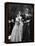 Jacqueline Bouvier in Gorgeous Battenberg Wedding Dress with Her Husband Sen. John Kennedy-Lisa Larsen-Framed Premier Image Canvas