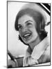 Jacqueline Kennedy, Arriving in New York. March 1, 1961-null-Mounted Photo