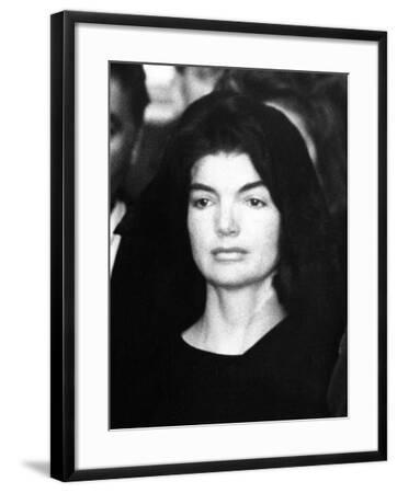 'Jacqueline Kennedy at Ceremonies for Assassinated Husband, Pres John