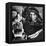 Jacqueline Kennedy at President John Kennedy's Funeral-null-Framed Stretched Canvas