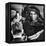 Jacqueline Kennedy at President John Kennedy's Funeral-null-Framed Stretched Canvas
