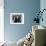 Jacqueline Kennedy, in Doorway of Her Temporary Georgetown Home after Leaving the White House-null-Framed Photo displayed on a wall