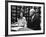 Jacqueline Kennedy Onassis and Boss Thomas H. Guinzburg at Viking Press-Alfred Eisenstaedt-Framed Premium Photographic Print