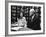 Jacqueline Kennedy Onassis and Boss Thomas H. Guinzburg at Viking Press-Alfred Eisenstaedt-Framed Premium Photographic Print