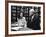 Jacqueline Kennedy Onassis and Boss Thomas H. Guinzburg at Viking Press-Alfred Eisenstaedt-Framed Premium Photographic Print