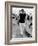 Jacqueline Kennedy Onassis on Vacation in Capri, Italy-null-Framed Photo