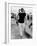 Jacqueline Kennedy Onassis on Vacation in Capri, Italy-null-Framed Photo