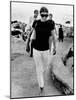 Jacqueline Kennedy Onassis on Vacation in Capri, Italy-null-Mounted Photo