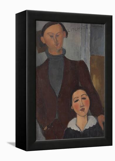 Jacques and Berthe Lipchitz, 1916-Amedeo Modigliani-Framed Premier Image Canvas