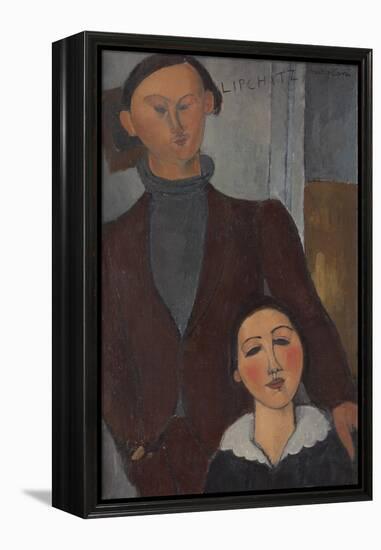 Jacques and Berthe Lipchitz, 1916-Amedeo Modigliani-Framed Premier Image Canvas