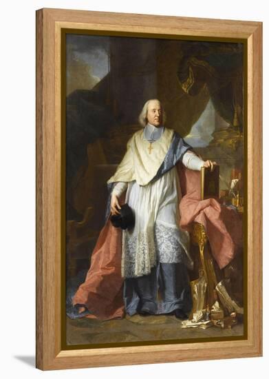 Jacques Benigne Bossuet (1627-1704)-Hyacinthe Rigaud-Framed Premier Image Canvas