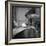 Jacques Brel Cuddling His Cat, September 1959-Marcel Begoin-Framed Photographic Print