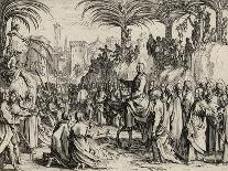 Jesus Enters Jerusalem, 1635 (Etching)-Jacques Callot-Giclee Print