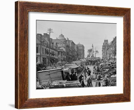 Jacques Cartier Square, Montreal-null-Framed Photo