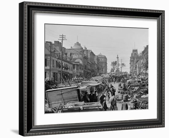 Jacques Cartier Square, Montreal-null-Framed Photo