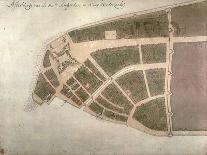 View of New Amsterdam, Costello Plan, 1660-Jacques Cortelyou-Mounted Giclee Print