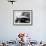 Jacques Cousteau in Underwater Observation Chamber on Deck of 'Calypso' in 1959-null-Framed Photo displayed on a wall