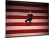 Jacques D'Amboise in New York City Ballet Production of Stars and Stripes-Gjon Mili-Mounted Premium Photographic Print