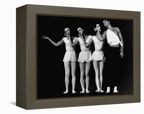 Jacques D'Amboise of the New York City Ballet-John Dominis-Framed Premier Image Canvas