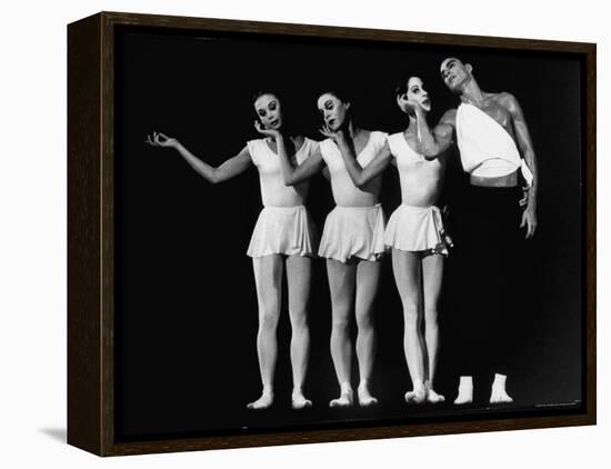 Jacques D'Amboise of the New York City Ballet-John Dominis-Framed Premier Image Canvas