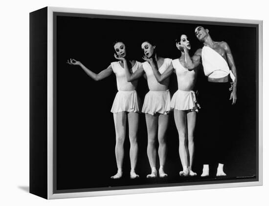 Jacques D'Amboise of the New York City Ballet-John Dominis-Framed Premier Image Canvas