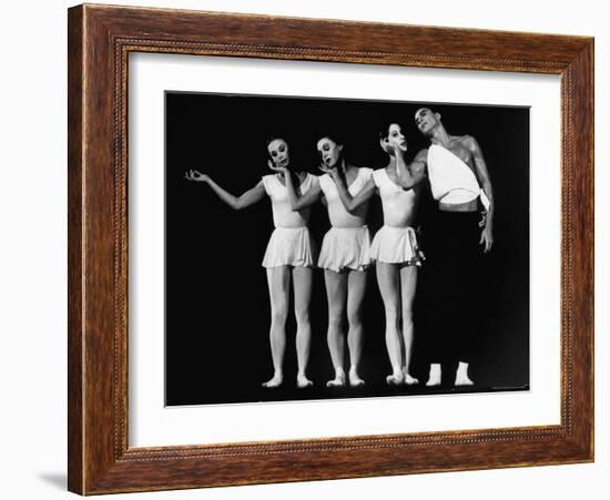 Jacques D'Amboise of the New York City Ballet-John Dominis-Framed Premium Photographic Print