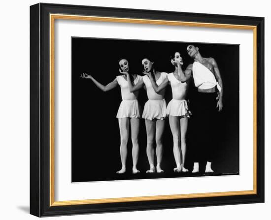 Jacques D'Amboise of the New York City Ballet-John Dominis-Framed Premium Photographic Print