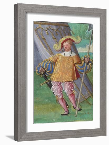 Jacques de Lalaing, c.1530-40-Simon Bening-Framed Giclee Print