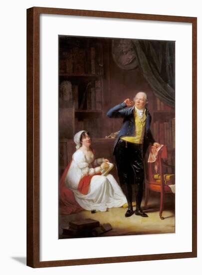 Jacques Delille and His Wife-Henri-Pierre Danloux-Framed Giclee Print