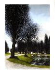 Neige sous les arbres-Jacques Deperthes-Mounted Limited Edition