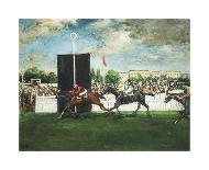 A Race for the Line-Jacques Emile Blanche-Premium Giclee Print