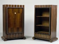 Art Deco Style Mini Bar and Bookcase, Stelcavgo Model, 1928 and 1927-Jacques-emile Ruhlmann-Giclee Print