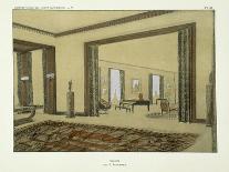 Salon, from 'Repertoire of Modern Taste', Published 1929 (Colour Litho)-Jacques-emile Ruhlmann-Giclee Print