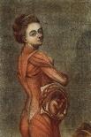 Anatomical Illustration in Colour of a Pregnant Female, 1778-Jacques-Fabien Gautier d'Agoty-Giclee Print
