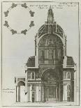 Planche 233 : Elévation du portail de l'église paroissiale de Saint-Gervais-Jacques-François Blondel-Framed Giclee Print