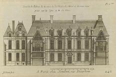 Planche 22 : Elévation de la façade de l’hôtel de Villeroy (ancien hôtel de Mlle Desmares)-Jacques-François Blondel-Giclee Print