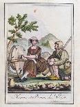 A Man and Woman from the Vosges, from the 'Encyclopedie Des Voyages', 1796-Jacques Grasset de Saint-Sauveur-Giclee Print