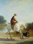 Miss Cazenove on a Grey Hunter-Jacques Laurent Agasse-Framed Giclee Print