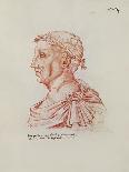 Ms.266 Fol.271 V Petrarch (1304-74), from 'Recueil D'Arras' (Red Chalk on Paper)-Jacques Le Boucq-Giclee Print