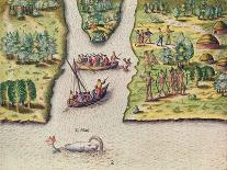 The French Arrive at Port Royal-Jacques Le Moyne-Giclee Print