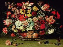 Basket of Flowers-Jacques Linard-Framed Giclee Print