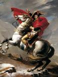 Napoleon Crossing the Saint Bernard-Jacques-Louis David-Art Print