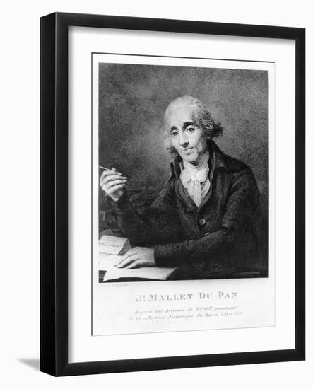 Jacques Mallet Du Pan-James Heath-Framed Giclee Print